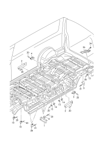 7H0803547A-Bracket assy-seat mtg