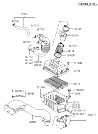 282112E200-Duct-air A