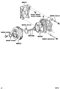 884100D120-CLUTCH ASSY, MAGNET