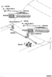 8511060250-MOTOR ASSY, WINDSHIELD WIPER