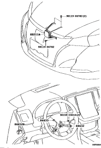 846320N010-Switch assy, cruise control main