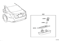 812740P010-Gasket, license plate lamp body