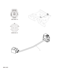 30000208-HARNESS, FUEL PUMP