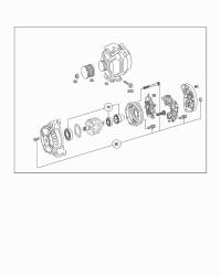 0009065501-ALTERNATOR 14V/150A-S(W220)199