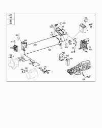 2045401840-BRACKET,HARNESS
