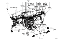 8214076010-WIRE, INSTRUMENT PANEL, NO.3