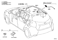 861010D810-Wire sub-assy, antenna no.2