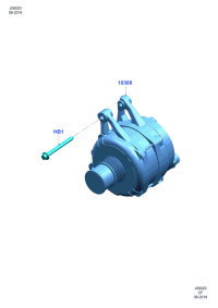 JX6T10300GB-ALTERNATOR, 12V 80A 4PK, TOYOTA