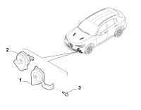 50545932-HORN ASSY,LOW