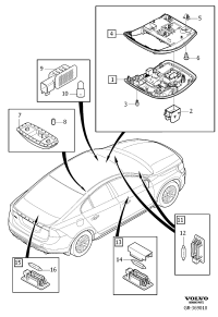 30722729-LENS-FOOT LAMP ASSIST