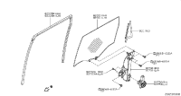 823302DZ0A-GLASS RUN RUBBE