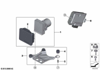 STABILIZER MOUNT FRT AXL-POLO