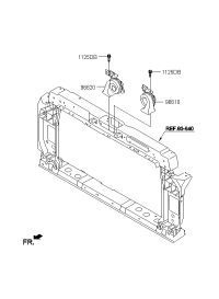 96620C9100-HORN ASSY-HIGH PITCH