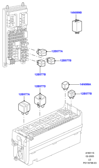 YWB500040-RELAY,CONTROL