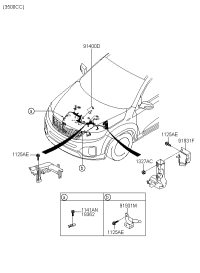 919312W020-BRACKET-WIRING MTG