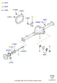 F75Z4A332AB-INPUT SHAFT SEAL