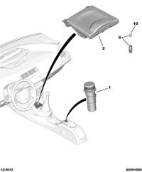 822796-CIGAR LIGHTER ASSY