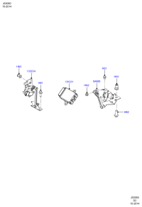 3M5113D034AG-BRACKET,HARNESS