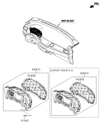 94003G5120-CLUSTER ASSY-INSTRUMENT