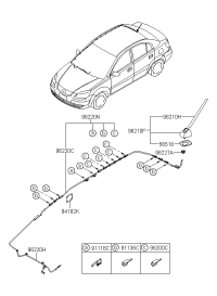 962101G700-EXTENTION CABLE-ANNTENA FEEDER