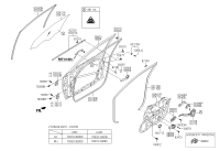 760030Q500-Door assy-front lh