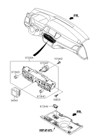 97250B11904X-CONTROL ASSY-HEATER*