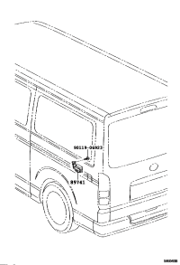 8974126180-RECEIVER, DOOR CONTROL