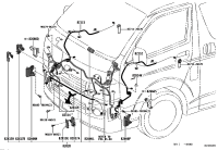 8215226510-WIRE, FRONT DOOR, LH