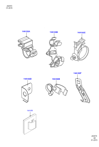 6G9T14197HD-CLIP,HOSE