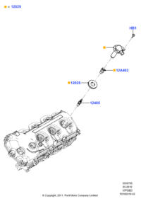 7T4Z12029E-IGNITION COIL-LR/DISC IV L319/