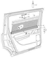 7N0861956C-Roller shutter-dr glass