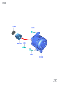 DG1T10300FA-ALTERNATOR, 12V 80A 4PK, TOYOTA