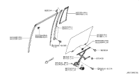 822221LA0A-GLASS REAR DOOR