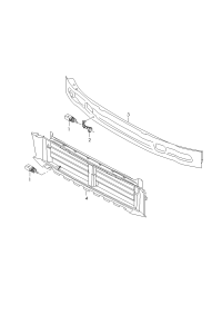 8W0820536-BRACKET-ENGINE SUPP*