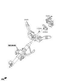 93490A9310-CONTACT ASSY-CLOCK SPRING