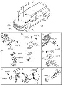 95910A9300-MODULE ASSY-AIR BAG CONTROL