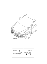 91870F0040-WIRING ASSY-FEM