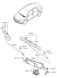 98311F9000-ARM-W/S WPR,DRIVER
