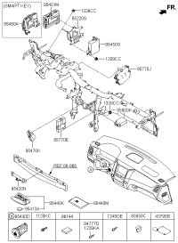 954003N710-Unit assy-BCM