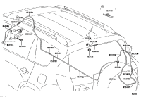 8539142010-NOZZLE SUB-ASSY, REAR WASHER