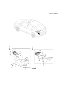 39015947-Lamp assy-rr body strut