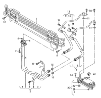 3C0317019C-TRANSMISSION OIL COOLER BMW G30, G12, B48