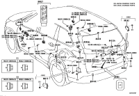 848100E070-SWITCH ASSY, POWER WINDOW REGULATOR