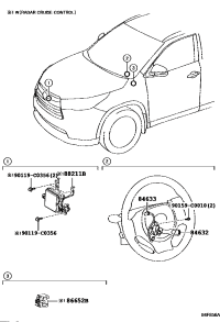 846330E060-WIRE, CRUISE CONTROL SWITCH
