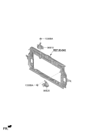 96641R9000-Horn, low pitched