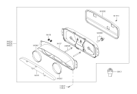940032C860-Cluster assy-instrument (KPH)