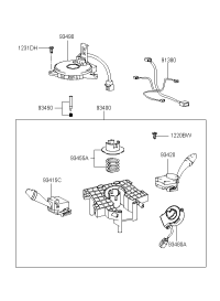 934602C120-SWITCH ASSY-MULTIFUNCTION