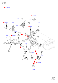 BT4T14B357BA-SENSOR ASSY-WHEEL SPEED,LH
