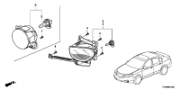 33900TK4H01-LAMP ASSY-FR FOG RH