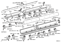 6361036030A0-REGISTER ASSY, AIR OUTLET, NO.1